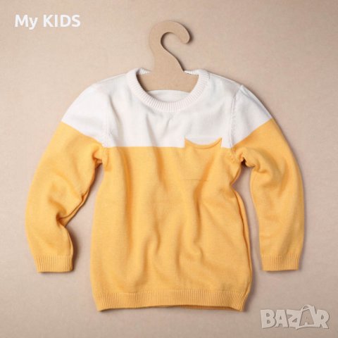 детска блуза/памучен пуловер 98 3-4 104 4-5 110 5-6 , снимка 1 - Детски Блузи и туники - 39851150