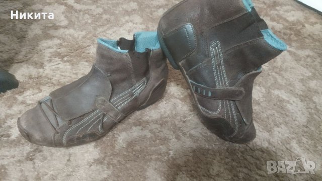 Пума-кожени боти 41-42 номер-Виетнам, снимка 2 - Мъжки боти - 35116727