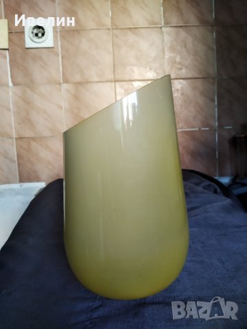 старо стъкло за лампа арт деко, снимка 3 - Настолни лампи - 29520350