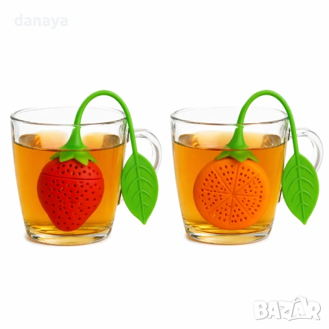 5749 Силиконова цедка за чай