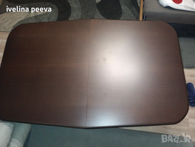 Разтегателна масивна маса , снимка 3 - Маси - 54183590
