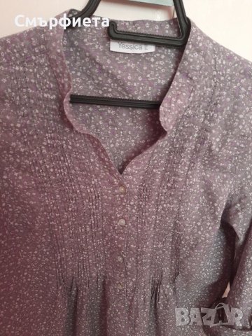 Дамска лека блузка/ризка размер 38 , снимка 3 - Ризи - 40699863