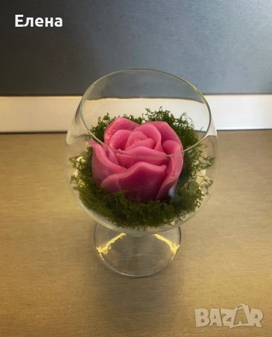 Ароматни свещи, снимка 10 - Ръчно изработени сувенири - 53141068