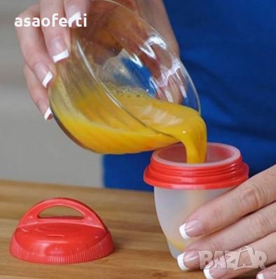 Формички за варене на яйца без черупката, снимка 4 - Прибори за хранене, готвене и сервиране - 32006744