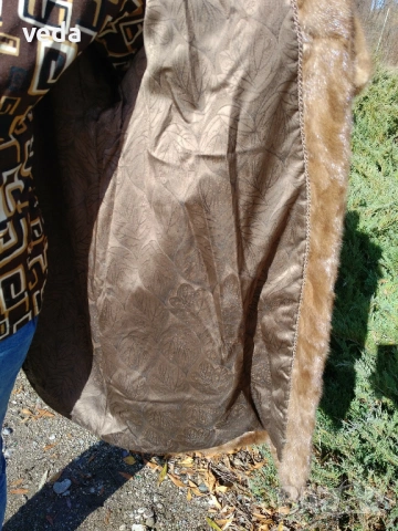 Луксозно кожено палто от норка модел перелина размер М/L, снимка 12 - Палта, манта - 53095495