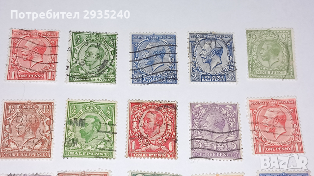 Марки Британия и колонии, снимка 13 - Филателия - 44518311