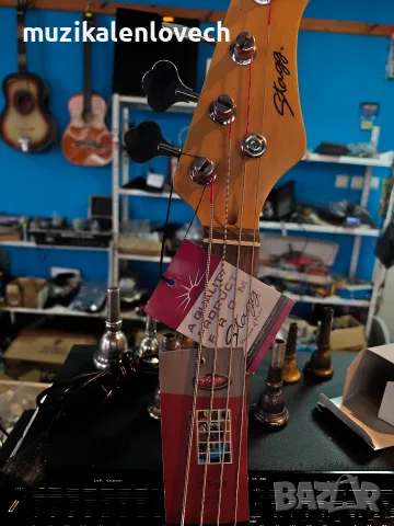 Бас китара Stagg BC300-BK Bass – НОВ / NOS, с оригинални фабрични етикети, снимка 8 - Китари - 55719316
