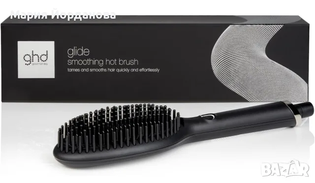 електрическа термочетка за изправяне на коса ghd Glide Smoothing Hot Brush