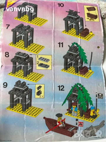 Lego Pirates 6258 Smuggler's Shanty, снимка 4 - Конструктори - 55810985