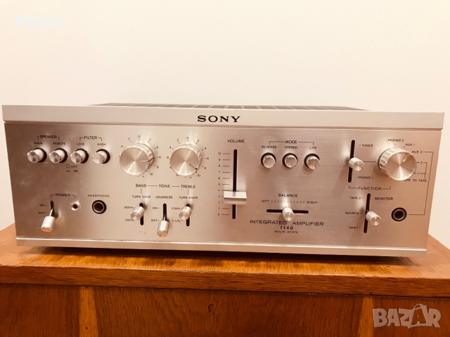 SONY TA-1140, снимка 1 - Ресийвъри, усилватели, смесителни пултове - 44400483