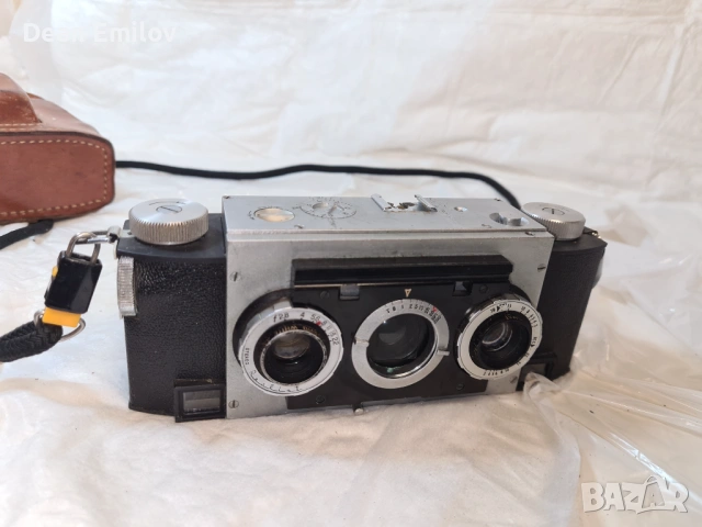 Ретро 3D фотоапарат Stereo Realist , снимка 5 - Фотоапарати - 54218285