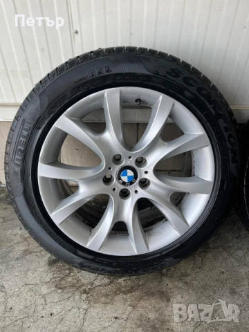 Оригинални BMW алуминиеви джанти 19" с гуми Pirelli Scorpion Winter 255/50 R19, снимка 5 - Гуми и джанти - 50635625