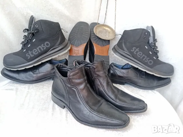 мъжки боти ULTRA JOVEM original N- 41 - 42, 💯% висококачествена естествена кожа, идеално запазени , снимка 18 - Мъжки боти - 50153390