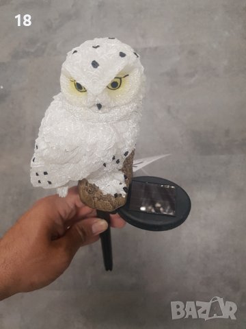 Соларни лампи сова, снимка 5 - Соларни лампи - 40254521