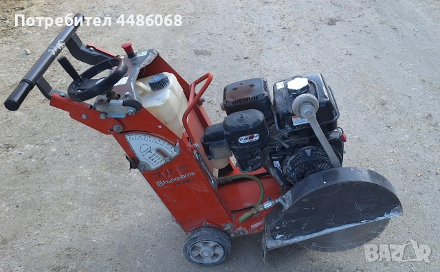 Фугорез бензинов, фугорезна количка HUSQVARNA Construction FS 400 LV 450мм, снимка 3 - Други инструменти - 52884170