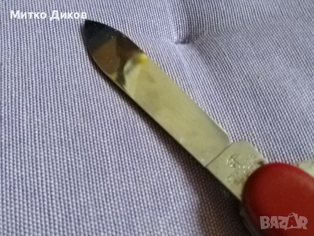 Швейцарско ножче офицер малък размер 6 части 83х63мм, снимка 7 - Ножове - 38612756