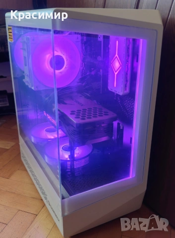 Геймърски PC AM5 Ryzen 5 7500f,GeForce RTX 3080ti,32gb ddr5,1tb nvme, снимка 8 - Геймърски - 53140981