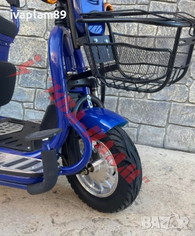 Електрическа триколка - Четириместна 1500W,60V,23A+задно задвижване чрез диференциал+ЛИЗИНГ, снимка 6 - Мотоциклети и мототехника - 40415805