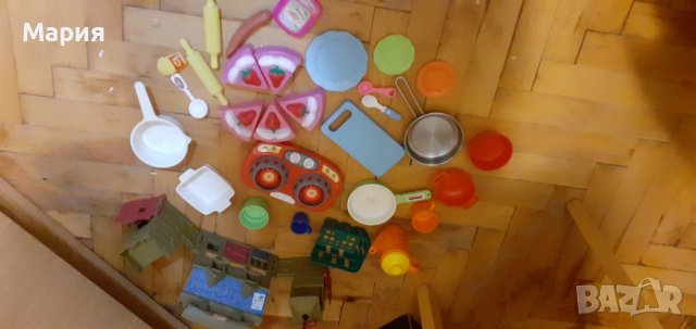 Сет от прибори и принадлежности за готвене и къща за кукли, снимка 5 - Образователни игри - 39765676