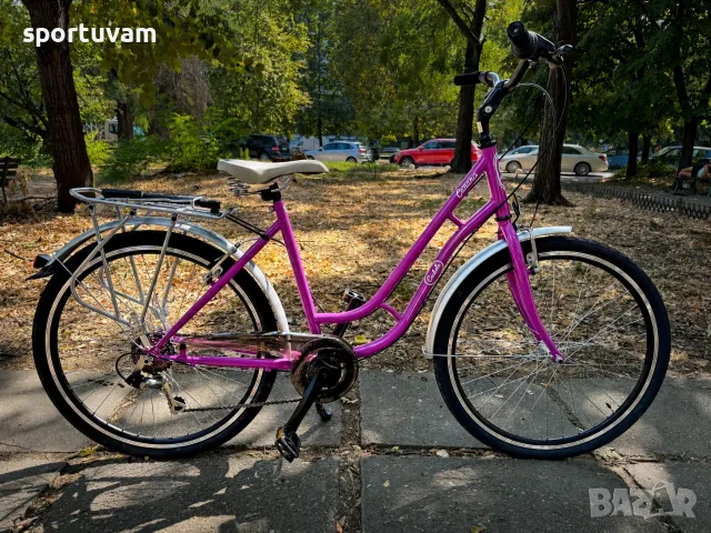 Градски велосипед Leader Madeira Magenta 26"
