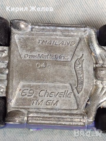 Метална количка CHEVY MADE IN THAILAND легендарен модел за КОЛЕКЦИЯ ДЕКОРАЦИЯ 37609, снимка 9 - Колекции - 40686649