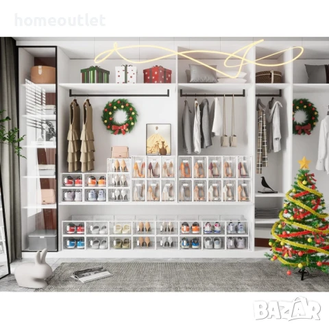 ПРОМОЦИЯ Органайзер за обувки, 12 части X001HIV78V, снимка 4 - Шкафове - 50767918