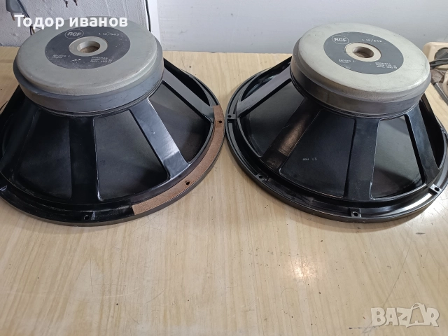 EV-12инча ,RCF-15 по 2броя, снимка 9 - Тонколони - 49965836