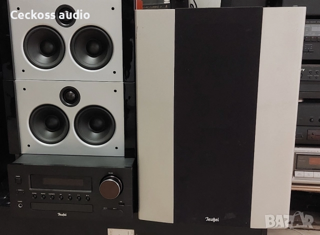 Аудио система TEUFEL M4500SW, M450FCR, снимка 2 - Ресийвъри, усилватели, смесителни пултове - 51776388