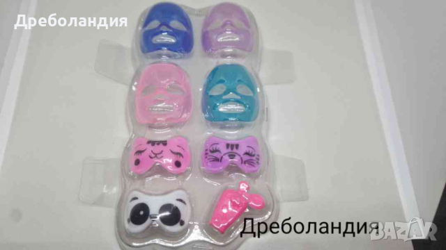  Маски за лице и сън за кукли тип барби, снимка 3 - Кукли - 44736159
