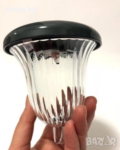 соларни градински лампи, комплект от 5 бр., с приставка-колче за фиксиране в земята, нови, Германия, снимка 7 - Соларни лампи - 31445144