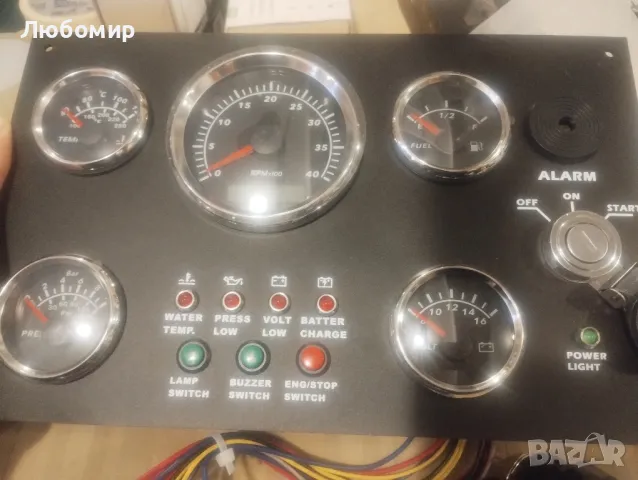 Панел с инструменти за лодка, комплект инструменти за табло за лодка с табло

, снимка 8 - Части - 47796836