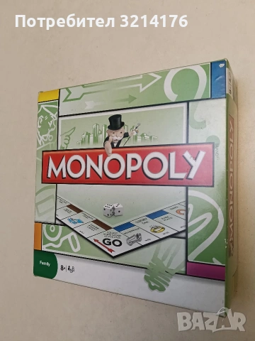 Настолна игра Монополи / Monopoly Класик – Семейна (отлично състояние)