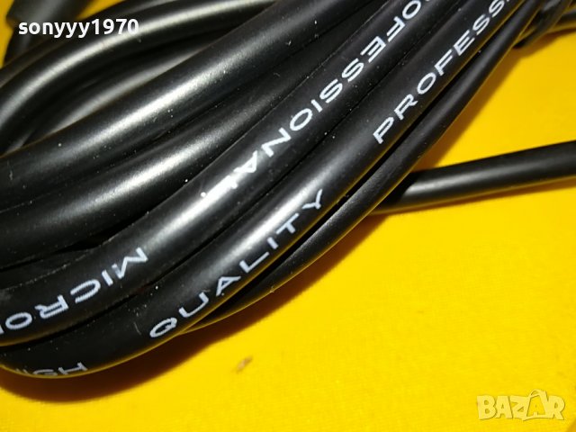 high quality prifessional-профи кабел за микрофон 2705221117, снимка 6 - Микрофони - 36890517