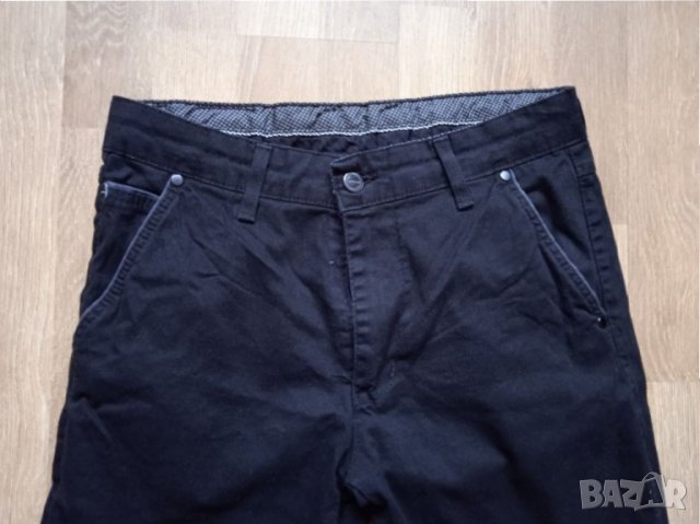 Черен панталон, снимка 4 - Панталони - 35034544