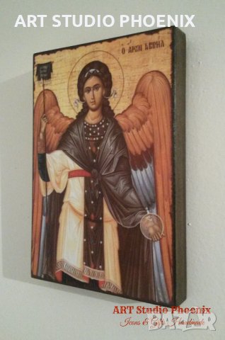 Икона на Свети Архангел Гавраил icona Sveti Arhangel Gavrail, снимка 3 - Картини - 13472816