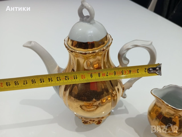 Порцеланов сервиз за кафе маркиран смесен, снимка 13 - Сервизи - 52540642