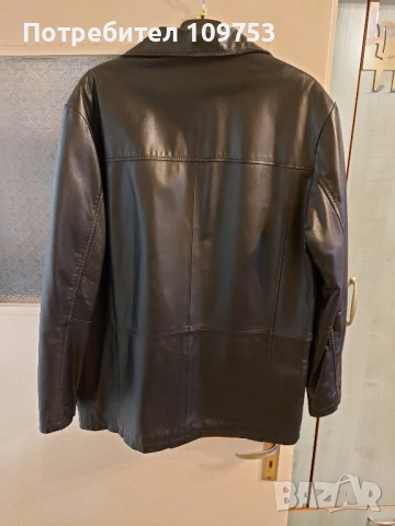 Мъжко кожено яке Rover&Lakes, снимка 2 - Якета - 52432852
