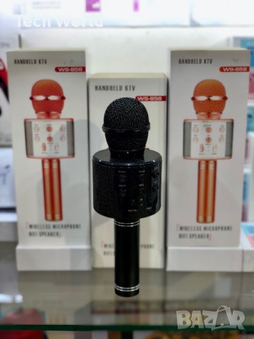 Bluetooth Караоке Микрофон / All-in-one Microphone, снимка 3 - Караоке - 38004286
