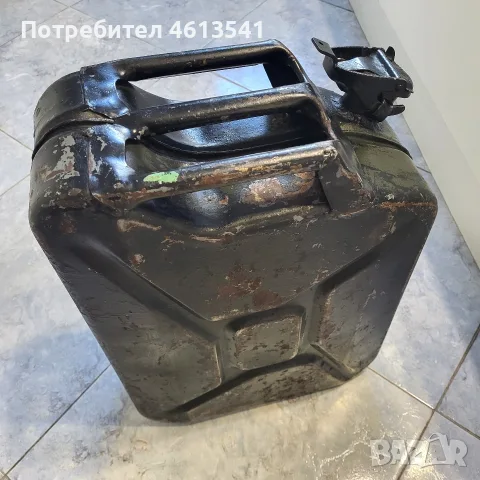 Стара воена туба за гориво, снимка 2 - Колекции - 56336786