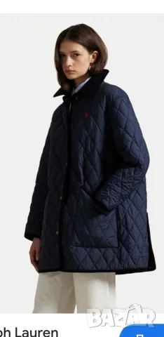 POLO Ralph Lauren Poly Women Coat Navy Primaloft Water repellent Oversize Size S / М НОВО! ОРИГИНАЛ!