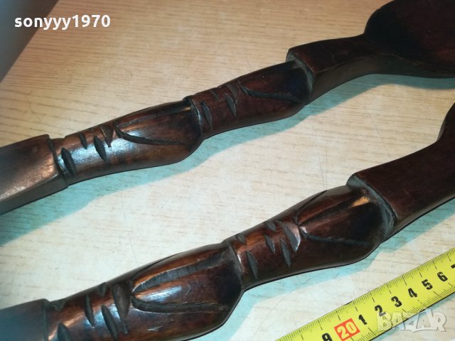 ГОЛЯМИ НОЖ И ВИЛИЦА 50см 2202212036, снимка 9 - Колекции - 31916243