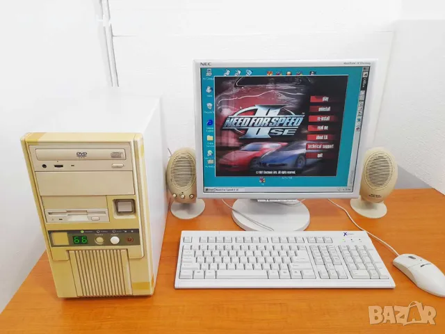 ⭐Продавам уникат ретро компютър Pentium MMX 166MHz с много игри!⭐, снимка 9 - Геймърски - 49396951