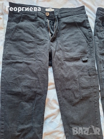 Продавам два дамски черни панталона H&M  и Cecil, снимка 2 - Панталони - 53044460