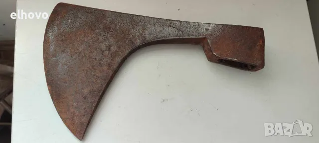 Стара кована брадва , снимка 4 - Антикварни и старинни предмети - 47758388