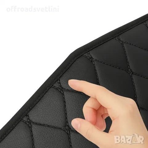 Черно с черно органайзер за багажник кутия за съхранение 40x30x30 см, снимка 4 - Аксесоари и консумативи - 50156216