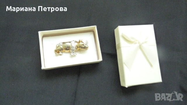 БРОШКА - носорог