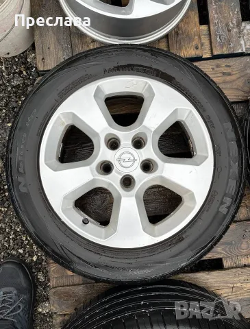 Летни  джанти Opel Saab 5х110 16 цола, снимка 4 - Гуми и джанти - 55753509
