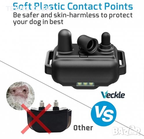 Електронен нашийник за куче водоустойчив потопяем 800м обхват, снимка 15 - За кучета - 37003617