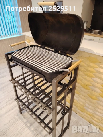 барбекю скара Нова с капак за опушване, снимка 15 - Скари - 52997014