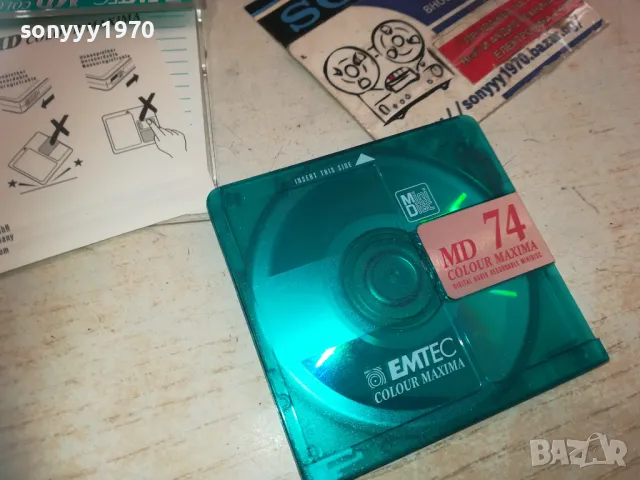 EMTEC MINIDISC 2309241522, снимка 2 - CD дискове - 47330804